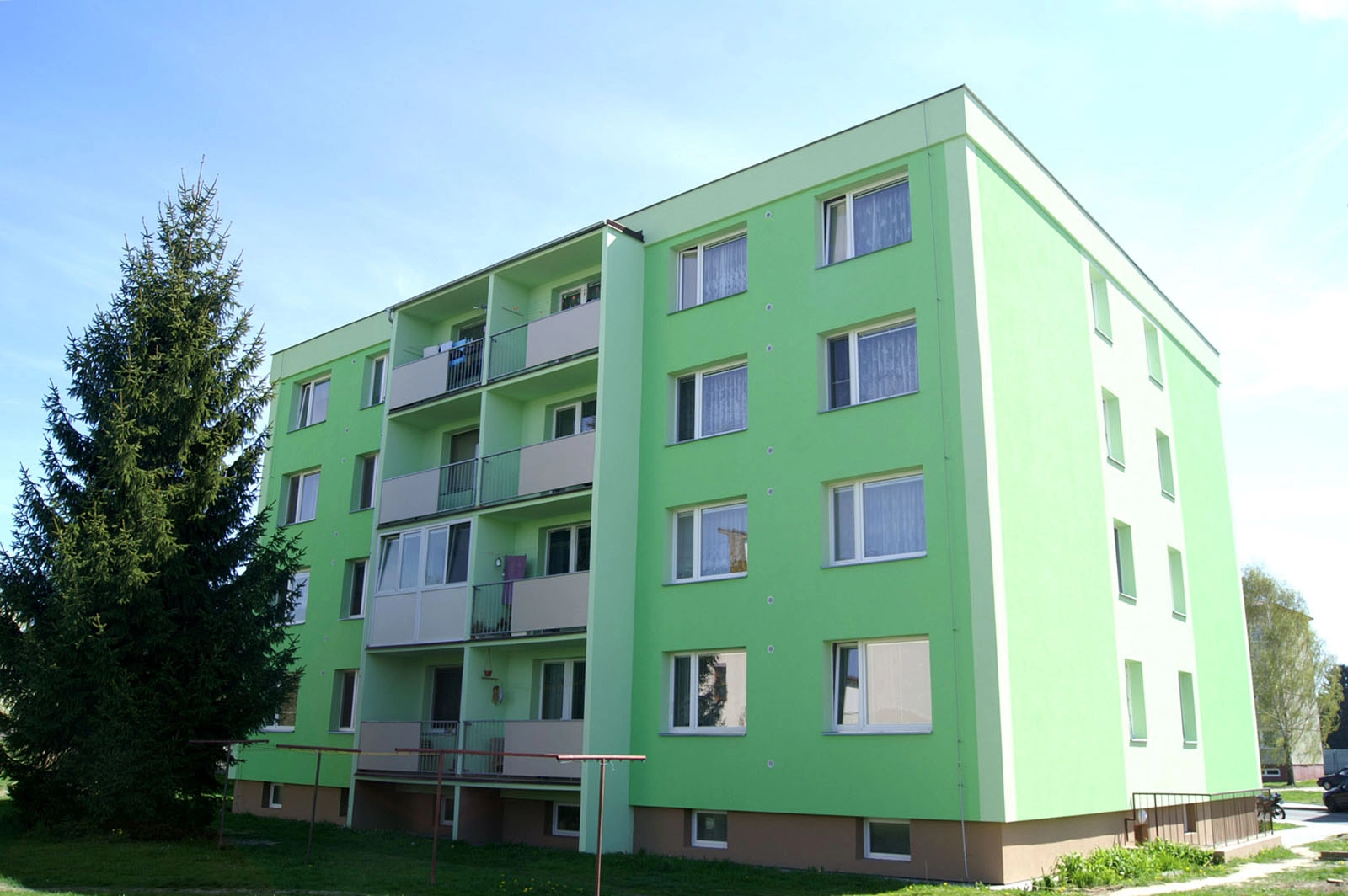 Zateplení panelového domu – Postřelmov